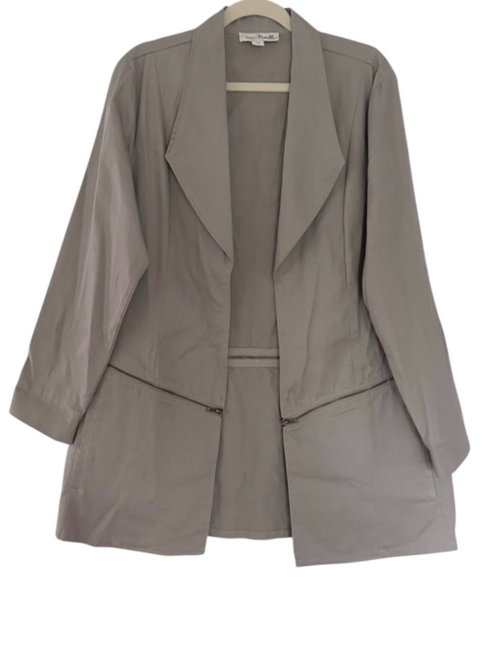 Simply Noelle Tan Convertible Blazer Size Large / XL (12 - 14)